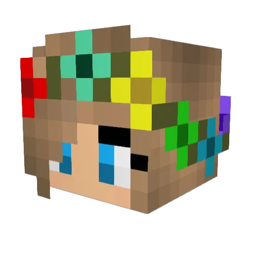 Mtrip123 Minecraft avatar head, 3D render