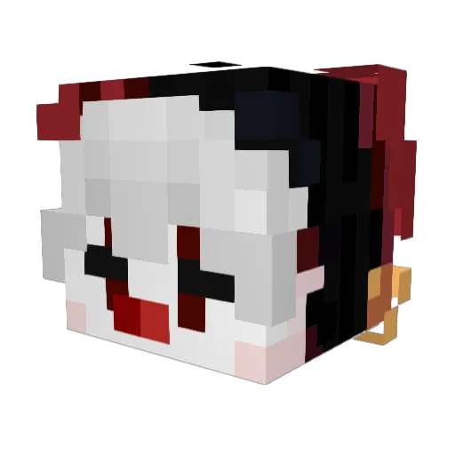 Mtx_theus Minecraft avatar head, 3D render