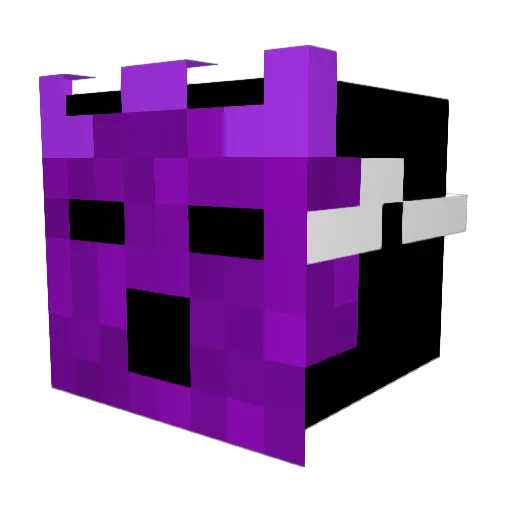 Mtxp06 Minecraft avatar head, 3D render