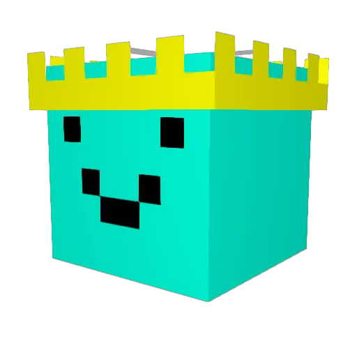 Minecraft-Avatar von Mu5hr00m1234: Kopf als 3D-Render