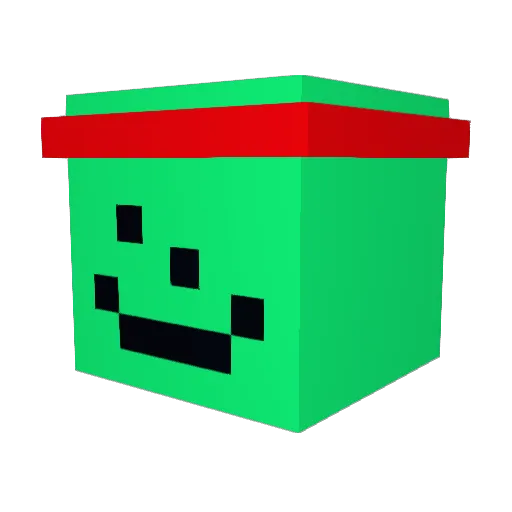 MuchWowz2013 Minecraft avatar head, 3D render