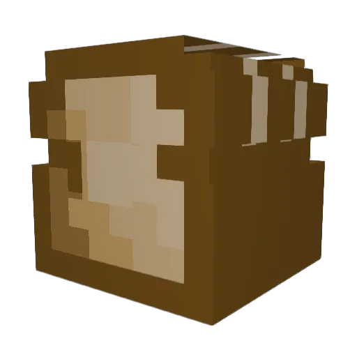 MuchachosX Minecraft avatar head, 3D render