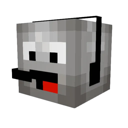 Mudcats24 Minecraft avatar head, 3D render