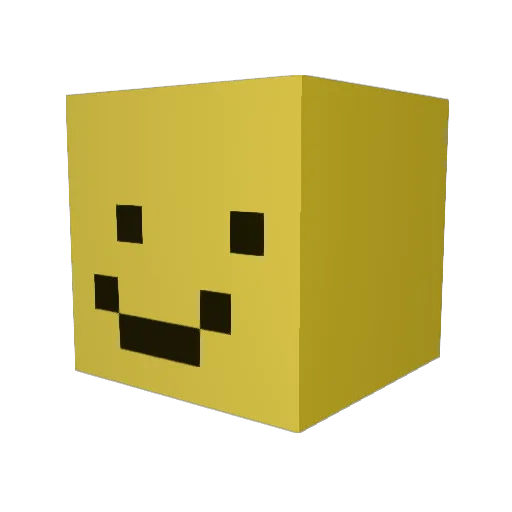 Muddu51 Minecraft avatar head, 3D render