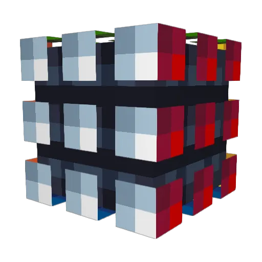 MuddyWizardo Minecraft avatar head, 3D render