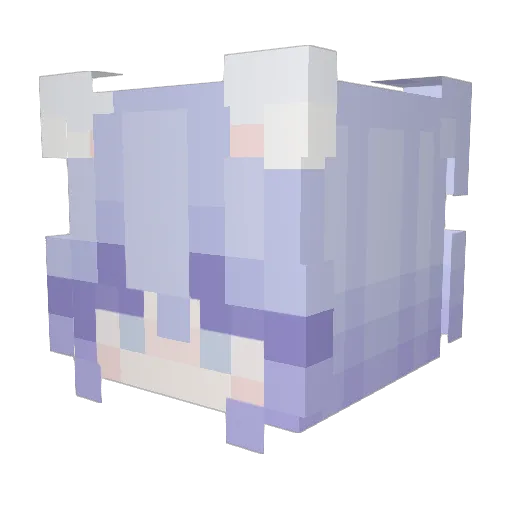 Muddy_Z Minecraft avatar head, 3D render