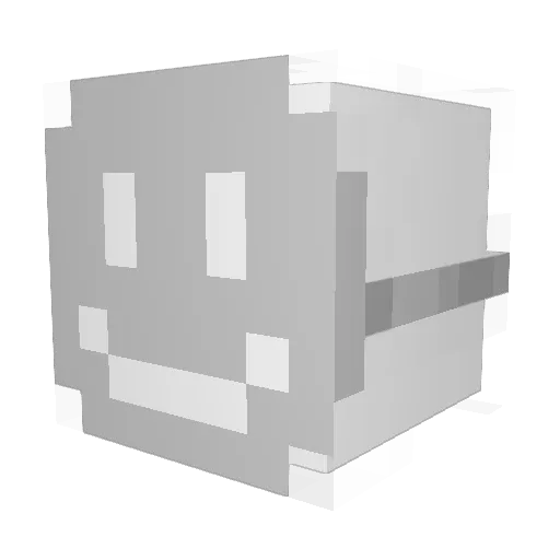Muecke09 Minecraft avatar head, 3D render