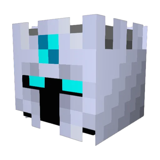 Muellermilch23 Minecraft avatar head, 3D render
