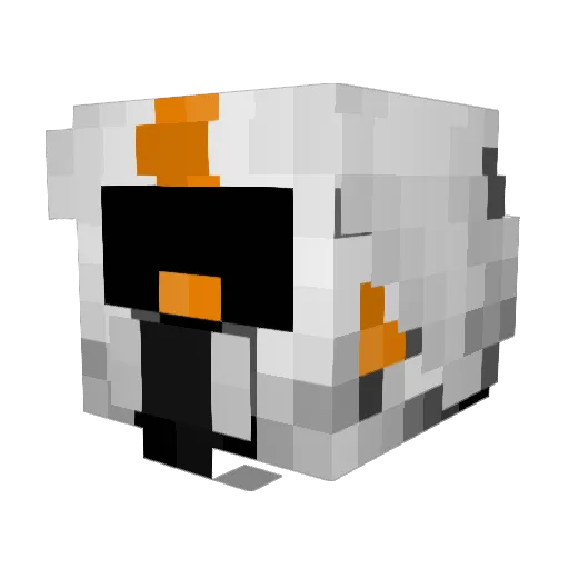 MuffinMuncher37 Minecraft avatar head, 3D render