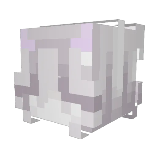 MuffinPL Minecraft avatar head, 3D render