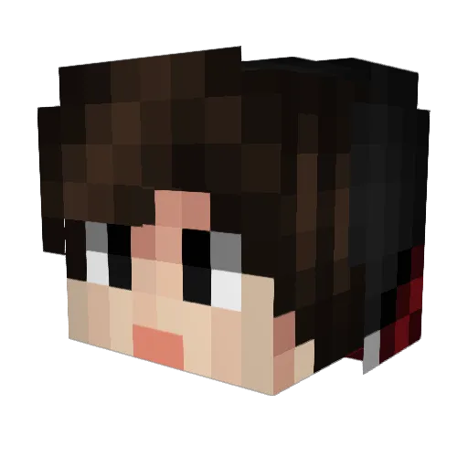 Muffin_Kev Minecraft avatar head, 3D render