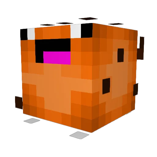 Muffin_Knight Minecraft avatar head, 3D render