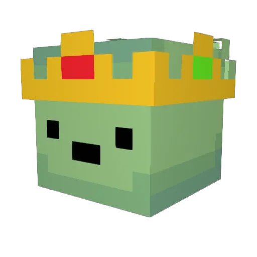 Muffin_Man404 Minecraft avatar head, 3D render
