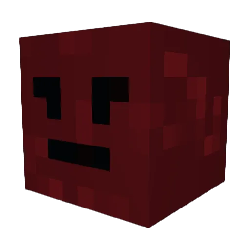 MugMan87 Minecraft avatar head, 3D render