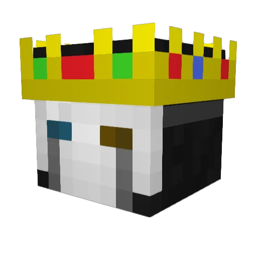 Mugg__ Minecraft avatar head, 3D render