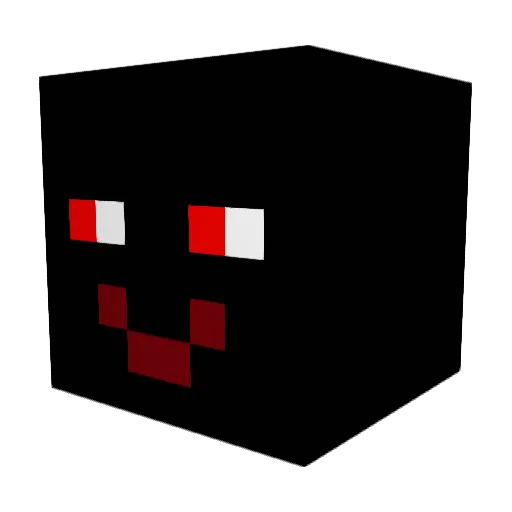 Mugla Minecraft avatar head, 3D render