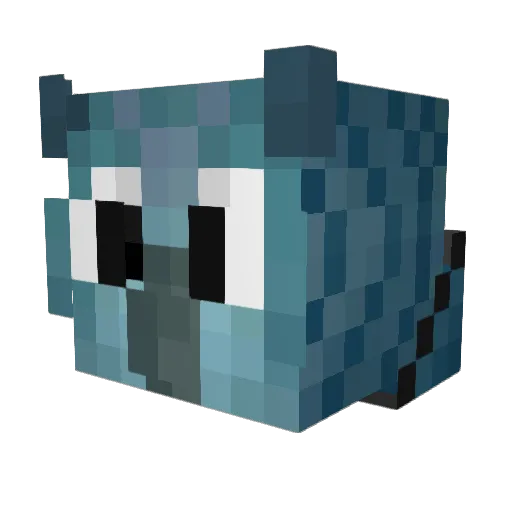 Muh_Alfians Minecraft avatar head, 3D render