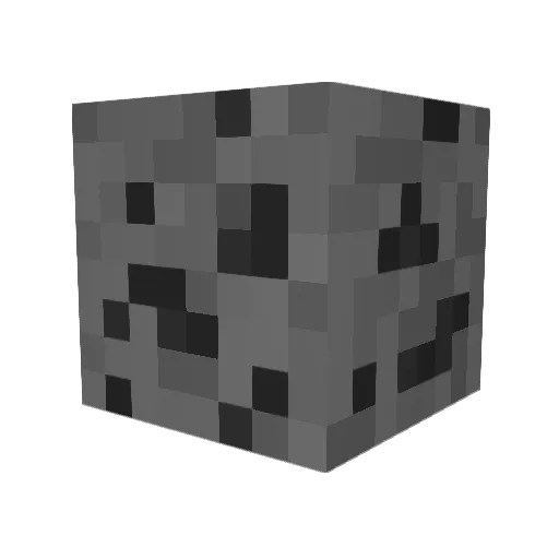 Muhkel Minecraft avatar head, 3D render