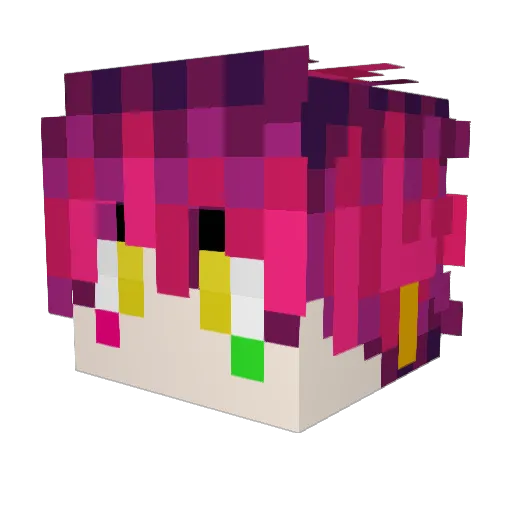 Muhrijn Minecraft avatar head, 3D render