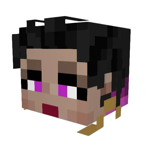 Muir87 Minecraft avatar head, 3D render