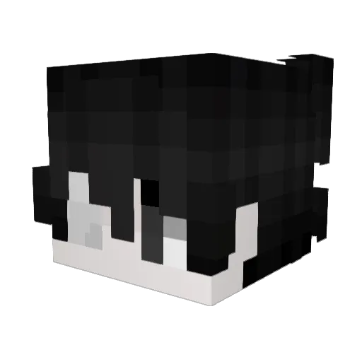 Mukade_SamaVT Minecraft avatar head, 3D render
