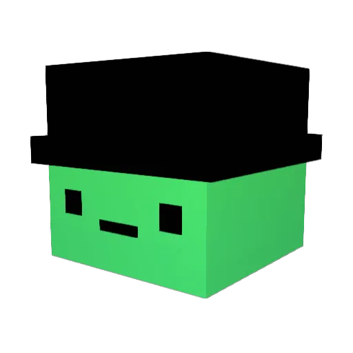 Mukh2001 Minecraft avatar head, 3D render