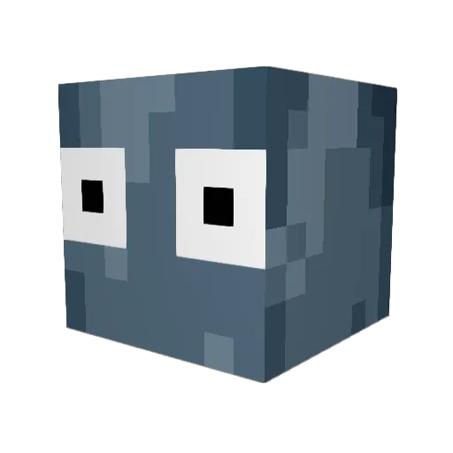 MukkyGravy Minecraft avatar head, 3D render