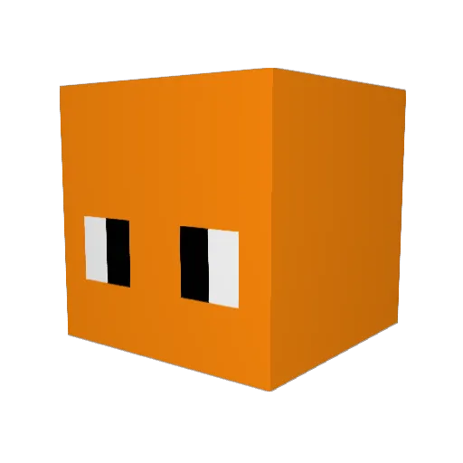 Mulakee47 Minecraft avatar head, 3D render