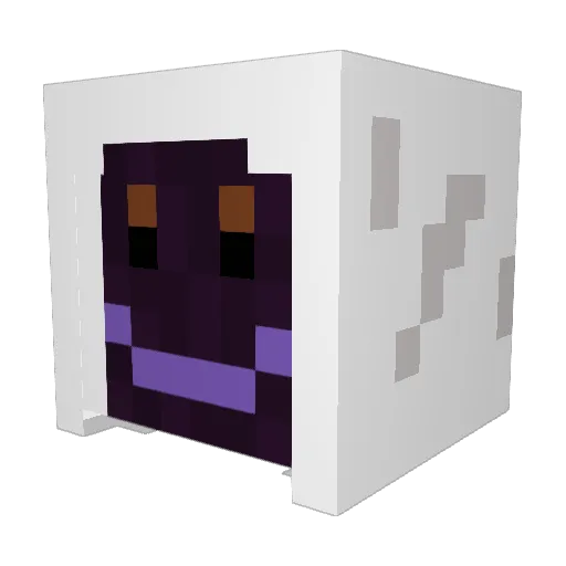 MultICrafT1331 Minecraft avatar head, 3D render