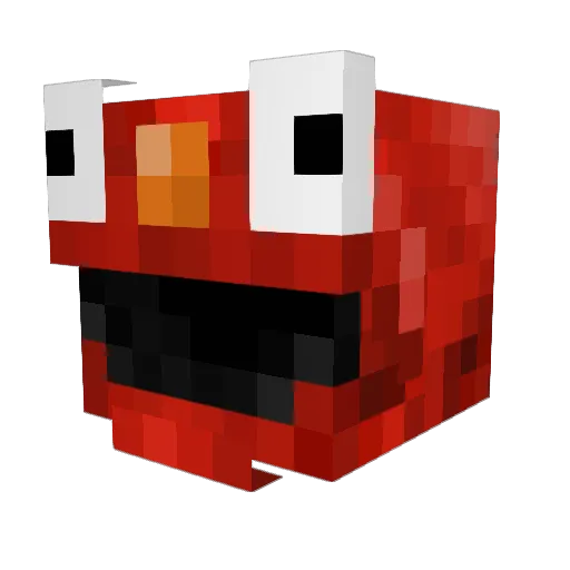 MultiBrixmix Minecraft avatar head, 3D render