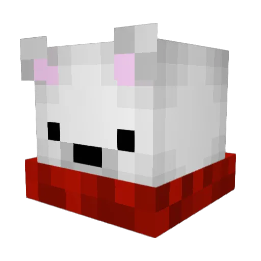 MultiSport17 Minecraft avatar head, 3D render