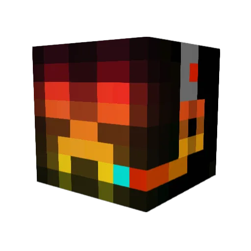 MultiTheDanMan Minecraft avatar head, 3D render