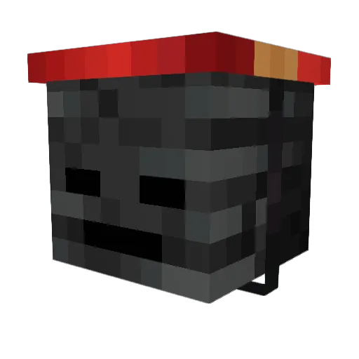 Multiondreo Minecraft avatar head, 3D render