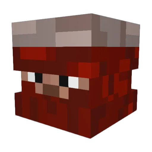 MumakMahud Minecraft avatar head, 3D render