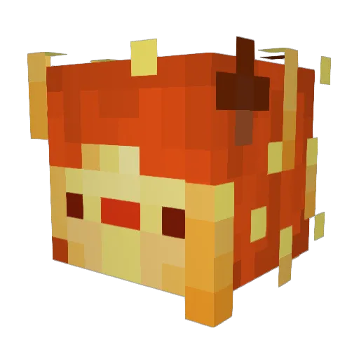 MumboTumbo Minecraft avatar head, 3D render