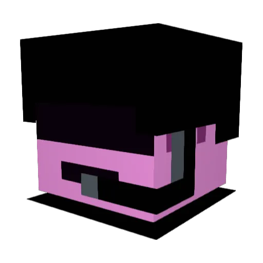 MunKk0123456 Minecraft avatar head, 3D render