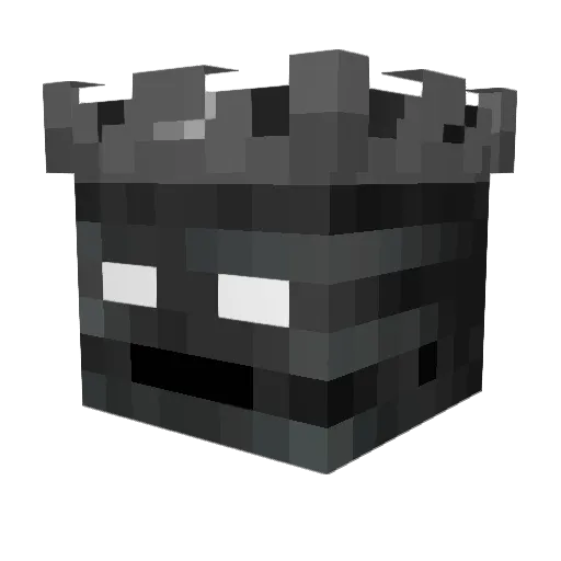 Munch345 Minecraft avatar head, 3D render