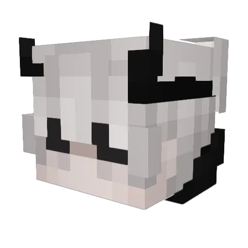 Mund_ Minecraft avatar head, 3D render