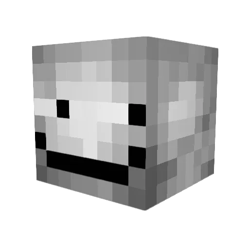 Mundus47133 Minecraft avatar head, 3D render
