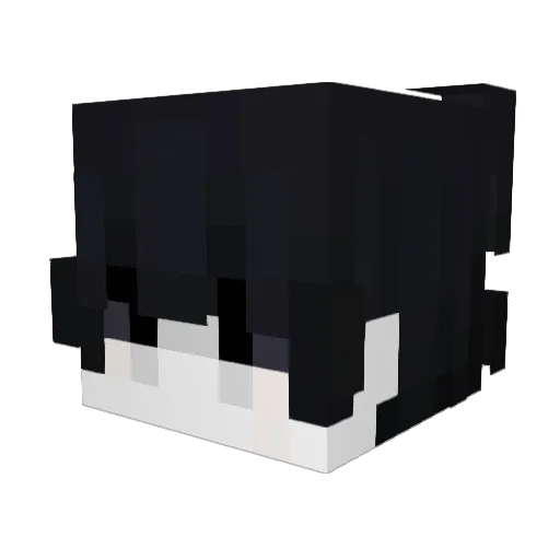 MuneeIsRed Minecraft avatar head, 3D render