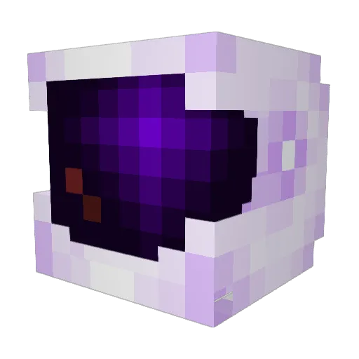 Mungpali Minecraft avatar head, 3D render