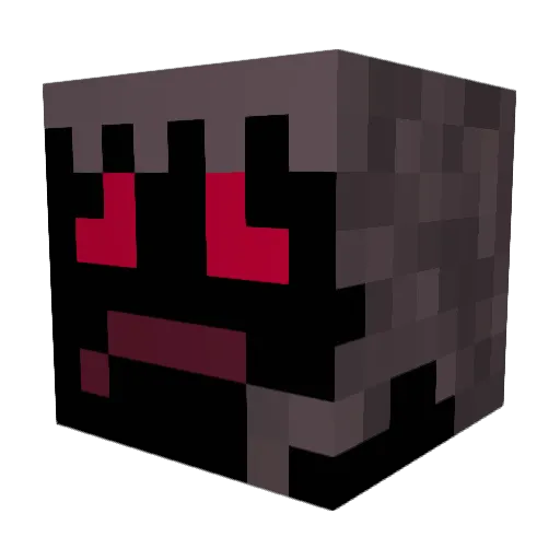 Munickro Minecraft avatar head, 3D render