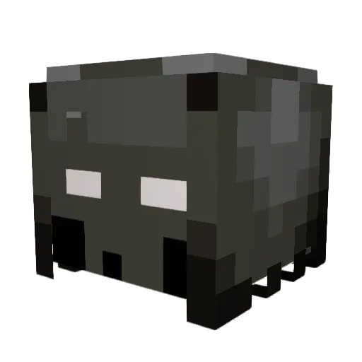 Munixdj Minecraft avatar head, 3D render
