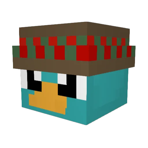 Munken123456789 Minecraft avatar head, 3D render