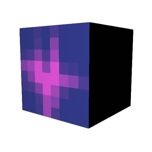 MunklerDagier Minecraft avatar head, 3D render