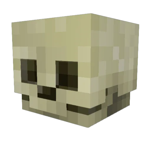 Mur16 Minecraft avatar head, 3D render