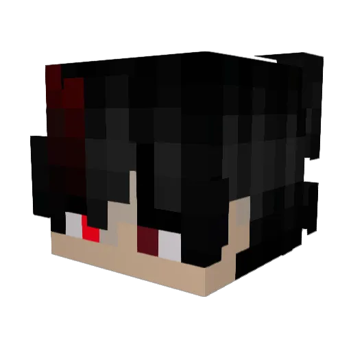 Murarzor Minecraft avatar head, 3D render