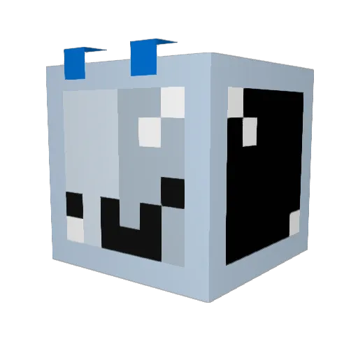 Murasame_Daisuki Minecraft avatar head, 3D render