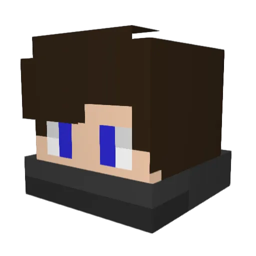 MuratcanDanoglu Minecraft avatar head, 3D render