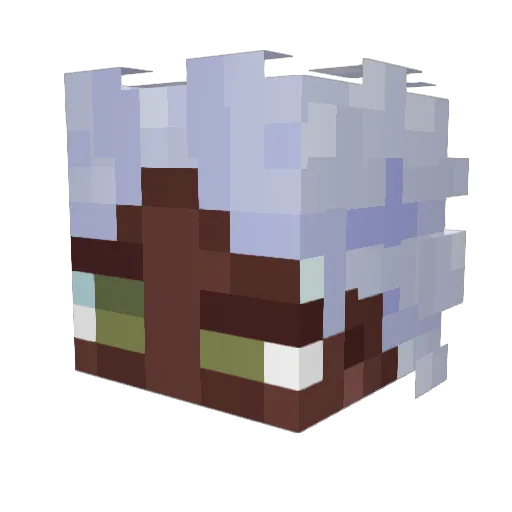 Murchikov Minecraft avatar head, 3D render